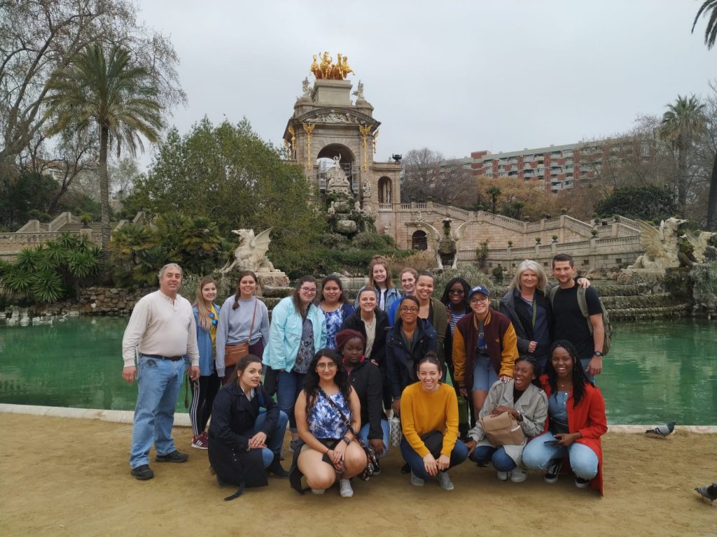 Students in Barcelona