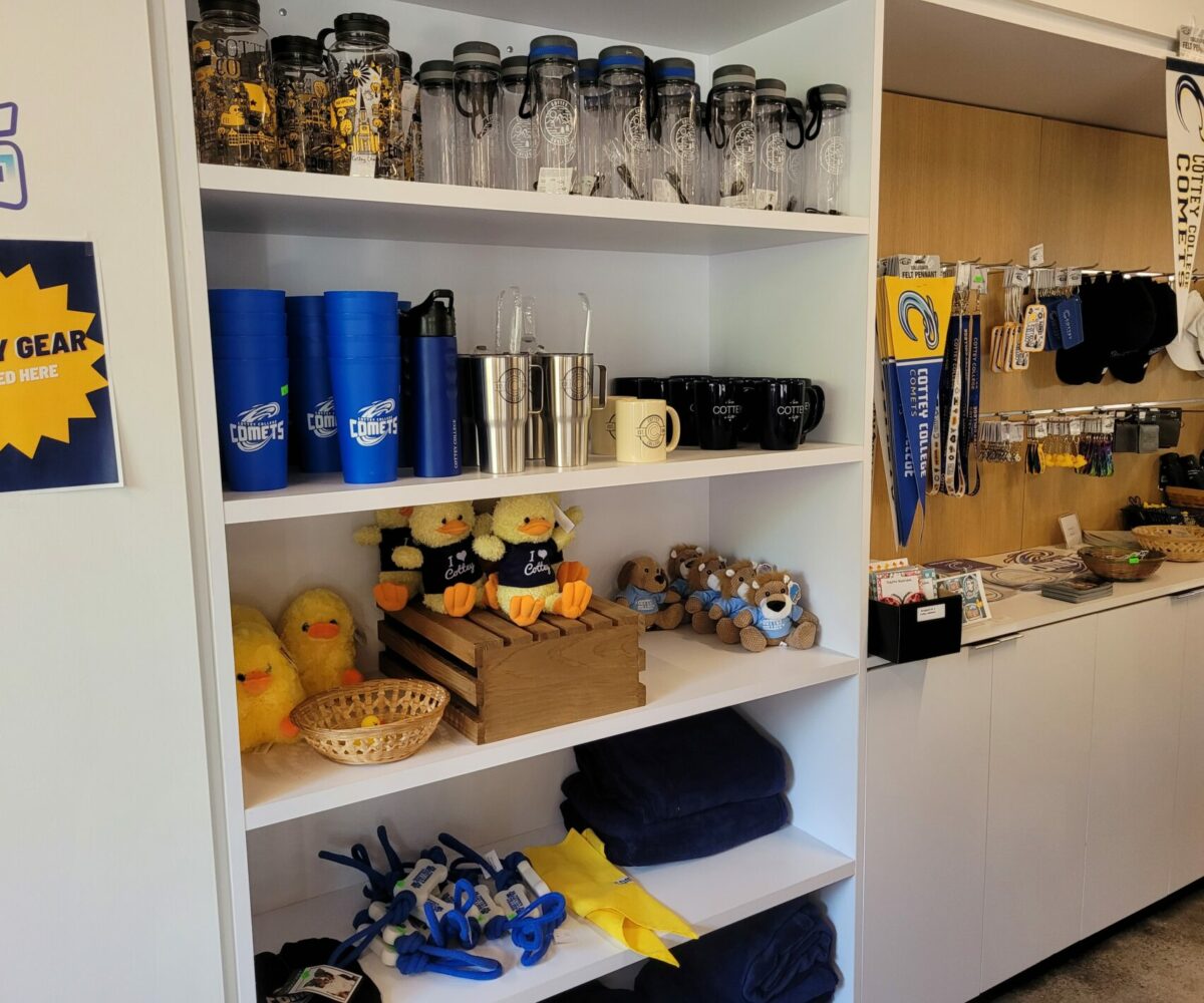 Cottey Spirit shop merchandise